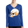 Women's Long Sleeve PosiCharge ® Competitor V Neck Tee Thumbnail