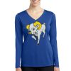 Women's Long Sleeve PosiCharge ® Competitor V Neck Tee Thumbnail