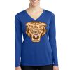 Women's Long Sleeve PosiCharge ® Competitor V Neck Tee Thumbnail