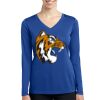 Women's Long Sleeve PosiCharge ® Competitor V Neck Tee Thumbnail
