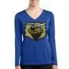 Women's Long Sleeve PosiCharge ® Competitor V Neck Tee Thumbnail