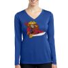Women's Long Sleeve PosiCharge ® Competitor V Neck Tee Thumbnail