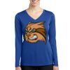 Women's Long Sleeve PosiCharge ® Competitor V Neck Tee Thumbnail