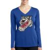 Women's Long Sleeve PosiCharge ® Competitor V Neck Tee Thumbnail