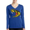 Women's Long Sleeve PosiCharge ® Competitor V Neck Tee Thumbnail