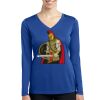 Women's Long Sleeve PosiCharge ® Competitor V Neck Tee Thumbnail