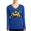 Women's Long Sleeve PosiCharge ® Competitor V Neck Tee Thumbnail