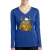 Women's Long Sleeve PosiCharge ® Competitor V Neck Tee Thumbnail