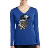Women's Long Sleeve PosiCharge ® Competitor V Neck Tee Thumbnail