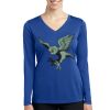 Women's Long Sleeve PosiCharge ® Competitor V Neck Tee Thumbnail