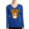 Women's Long Sleeve PosiCharge ® Competitor V Neck Tee Thumbnail