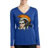 Women's Long Sleeve PosiCharge ® Competitor V Neck Tee Thumbnail