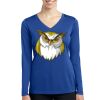 Women's Long Sleeve PosiCharge ® Competitor V Neck Tee Thumbnail