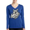 Women's Long Sleeve PosiCharge ® Competitor V Neck Tee Thumbnail