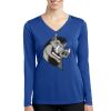 Women's Long Sleeve PosiCharge ® Competitor V Neck Tee Thumbnail