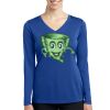 Women's Long Sleeve PosiCharge ® Competitor V Neck Tee Thumbnail