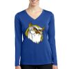 Women's Long Sleeve PosiCharge ® Competitor V Neck Tee Thumbnail