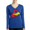 Women's Long Sleeve PosiCharge ® Competitor V Neck Tee Thumbnail
