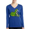 Women's Long Sleeve PosiCharge ® Competitor V Neck Tee Thumbnail
