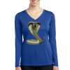 Women's Long Sleeve PosiCharge ® Competitor V Neck Tee Thumbnail