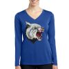 Women's Long Sleeve PosiCharge ® Competitor V Neck Tee Thumbnail