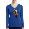Women's Long Sleeve PosiCharge ® Competitor V Neck Tee Thumbnail