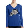 Women's Long Sleeve PosiCharge ® Competitor V Neck Tee Thumbnail