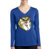 Women's Long Sleeve PosiCharge ® Competitor V Neck Tee Thumbnail