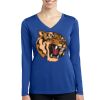 Women's Long Sleeve PosiCharge ® Competitor V Neck Tee Thumbnail