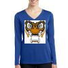 Women's Long Sleeve PosiCharge ® Competitor V Neck Tee Thumbnail