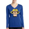 Women's Long Sleeve PosiCharge ® Competitor V Neck Tee Thumbnail