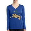 Women's Long Sleeve PosiCharge ® Competitor V Neck Tee Thumbnail