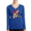Women's Long Sleeve PosiCharge ® Competitor V Neck Tee Thumbnail
