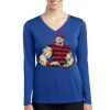 Women's Long Sleeve PosiCharge ® Competitor V Neck Tee Thumbnail