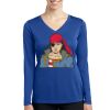 Women's Long Sleeve PosiCharge ® Competitor V Neck Tee Thumbnail