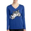 Women's Long Sleeve PosiCharge ® Competitor V Neck Tee Thumbnail
