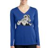 Women's Long Sleeve PosiCharge ® Competitor V Neck Tee Thumbnail
