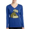 Women's Long Sleeve PosiCharge ® Competitor V Neck Tee Thumbnail