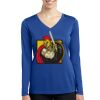Women's Long Sleeve PosiCharge ® Competitor V Neck Tee Thumbnail