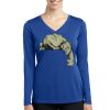 Women's Long Sleeve PosiCharge ® Competitor V Neck Tee Thumbnail