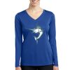 Women's Long Sleeve PosiCharge ® Competitor V Neck Tee Thumbnail