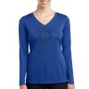 Women's Long Sleeve PosiCharge ÂŽ Competitor V Neck Tee Women's Long Sleeve PosiCharge ÂŽ Competitor V Neck Tee Thumbnail