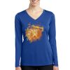 Women's Long Sleeve PosiCharge ® Competitor V Neck Tee Thumbnail