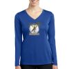 Women's Long Sleeve PosiCharge ® Competitor V Neck Tee Thumbnail