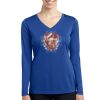 Women's Long Sleeve PosiCharge ® Competitor V Neck Tee Thumbnail