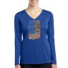 Women's Long Sleeve PosiCharge ® Competitor V Neck Tee Thumbnail