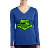 Women's Long Sleeve PosiCharge ® Competitor V Neck Tee Thumbnail