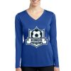 Women's Long Sleeve PosiCharge ® Competitor V Neck Tee Thumbnail