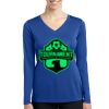Women's Long Sleeve PosiCharge ® Competitor V Neck Tee Thumbnail