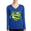 Women's Long Sleeve PosiCharge ® Competitor V Neck Tee Thumbnail